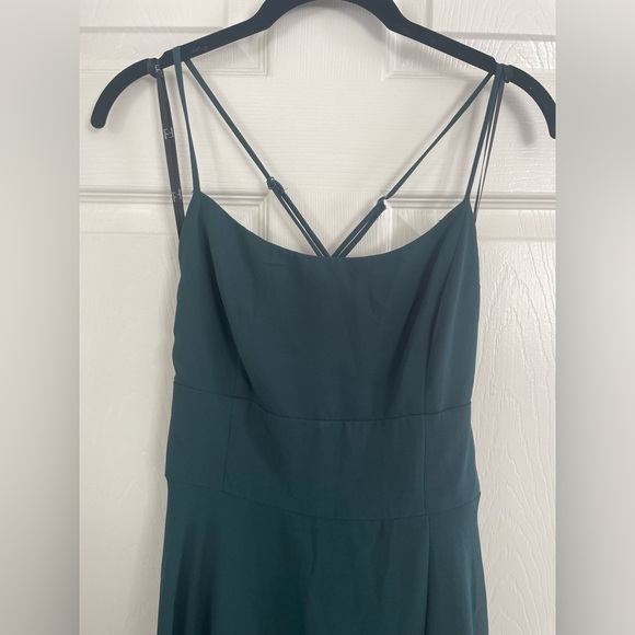 Lulu’s Mythical Kind of Love Dark Green Maxi Dress - Picture 4 of 8